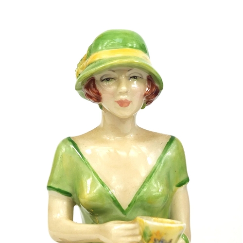 2069 - Boxed Kevin Francis figurine, Young Susie Cooper, limited edition No.412/900, the figurine 23cm high