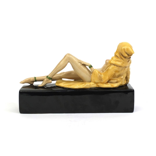 2071 - Limited edition Peggy Davies figurine, Temptress, No.37/100, together with certificate of authentici... 