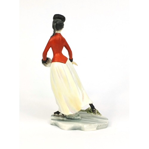 2085 - Boxed Royal Worcester limited edition figurine, Emily No.112/500, the figure 21cm high