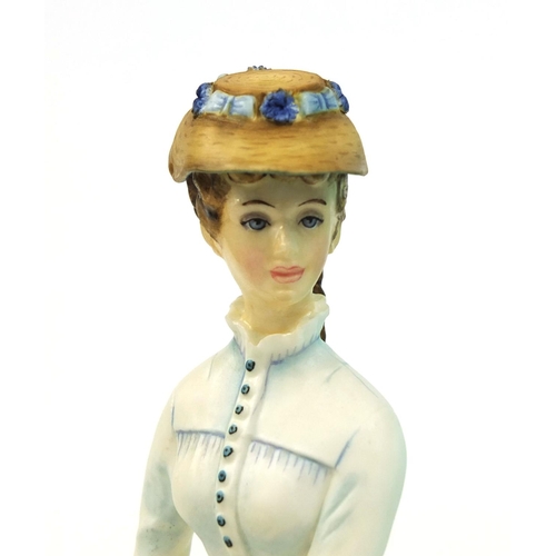 2084 - Boxed Royal Worcester limited edition figurine, Bridget No.112/500, the figure 20cm high