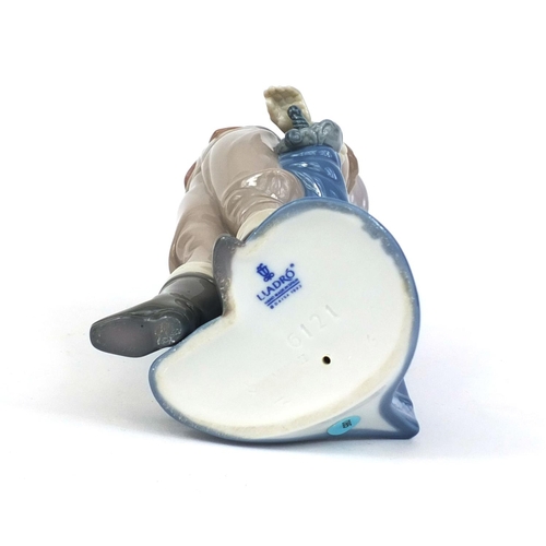 2080 - Lladro figure of musketeer Athos, factory marks and No.6121 to the base, 23cm high