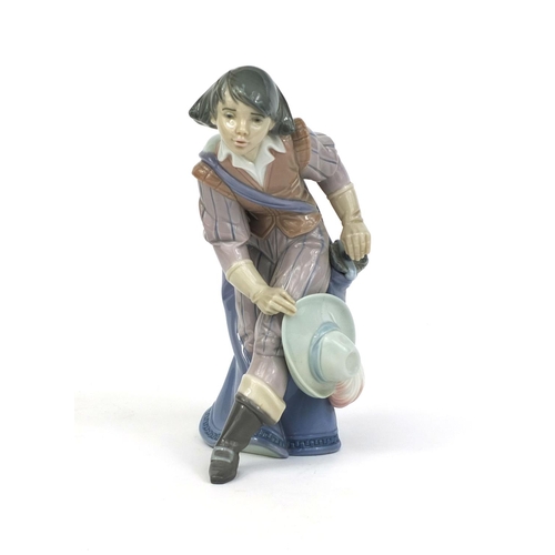 2078 - Lladro figure of Musketeer Aramis, factory marks and No.6119 to the base, 22cm high