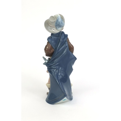 2079 - Lladro figure of Musketeer D'artagnan, factory marks and No.6120 to the base, 23cm high