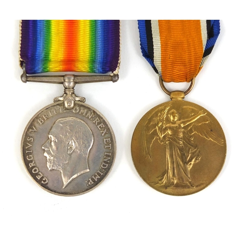 269 - British Military interest World War I Victory medal and 1914-18 war medal awarded to G-30042PTE.G.W.... 