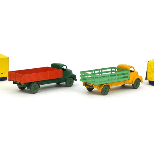 243 - Two boxed Dinky toys, comprising 417 Leyland Comet lorry and 418 Comet wagon with hinged tail board