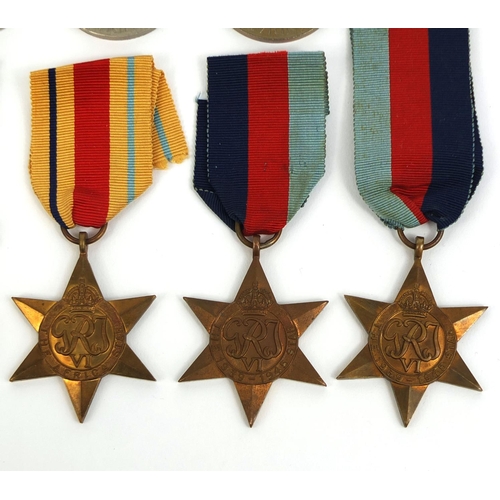 275 - Collection of British Military interest World War II medals including 1939-45 defence medal and the ... 