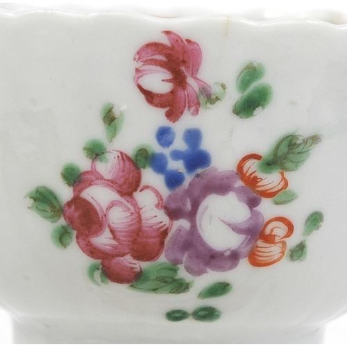 546 - Selection of hand painted Oriental and English porcelain teawares, including cups, saucers and tea b... 