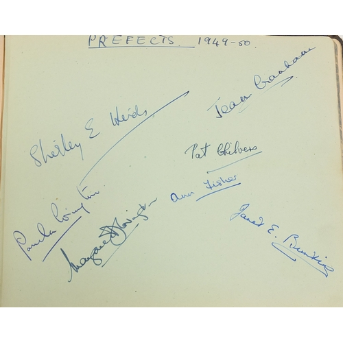 141 - Tennis autograph album together and photograph album containing photographs and autographs of tennis... 