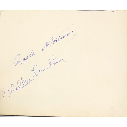 141 - Tennis autograph album together and photograph album containing photographs and autographs of tennis... 