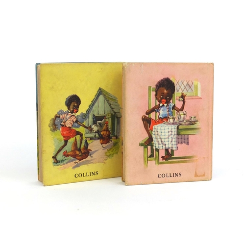 190 - Two vintage children's Epaminondas hardback books, comprising Helps in the Garden and Try's to be Br... 