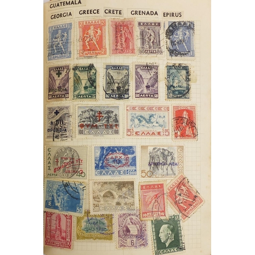 191 - Stamp album containing World stamps including Chinese examples