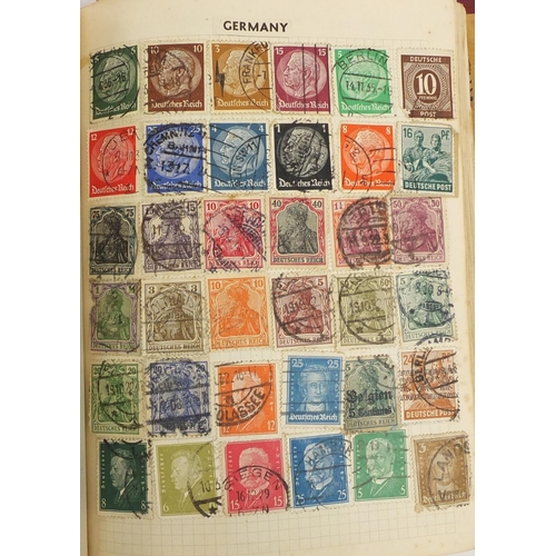 191 - Stamp album containing World stamps including Chinese examples