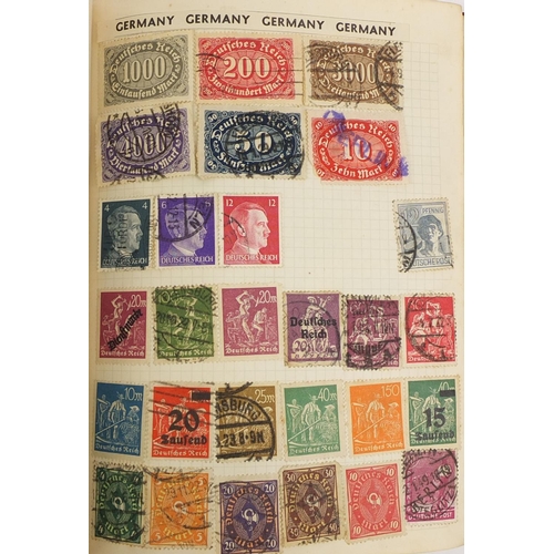 191 - Stamp album containing World stamps including Chinese examples