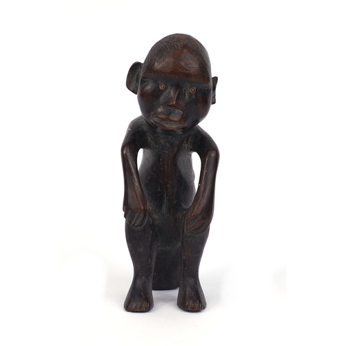 508 - Tribal interest carved wooden figure, 26cm high