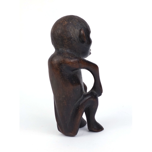 508 - Tribal interest carved wooden figure, 26cm high