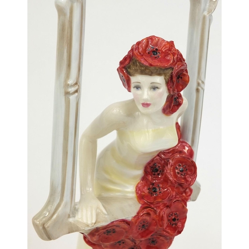 2118 - Boxed Royal Doulton figurine from the Art Nouveau collection Autumn Harvest HN5200 , limited edition... 