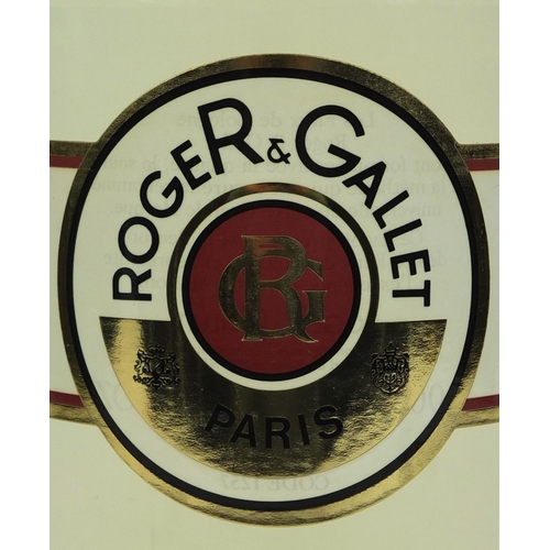 2134 - Large display bottle of Roger & Gallet Eau De Cologne Extra-Vieille, 30cm high