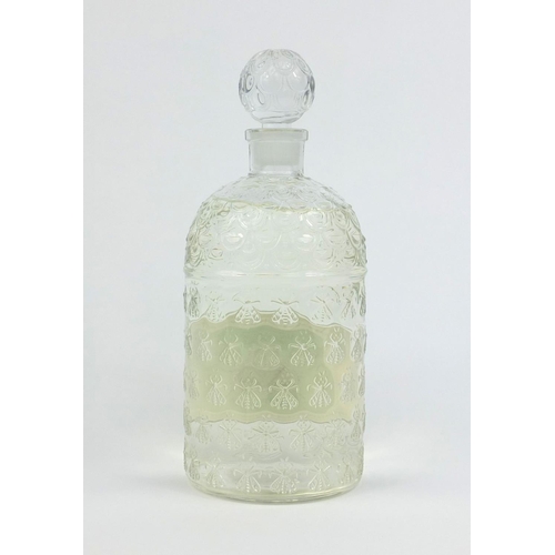 2133 - 1 litre display bottle of Guerlain Eau De Cologne Imperiale, 26cm high