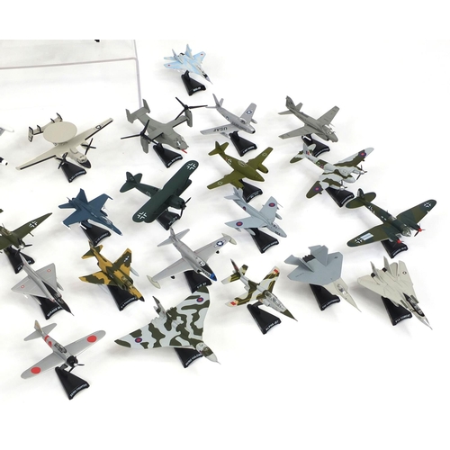 2335 - Large collection of die cast model planes