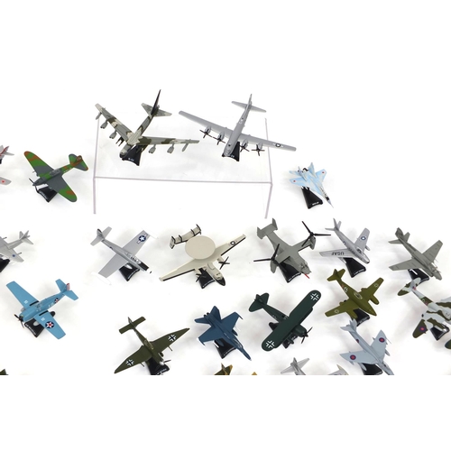 2335 - Large collection of die cast model planes