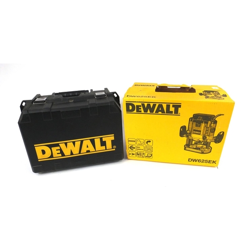 131 - Boxed Dewalt router model DW625EK