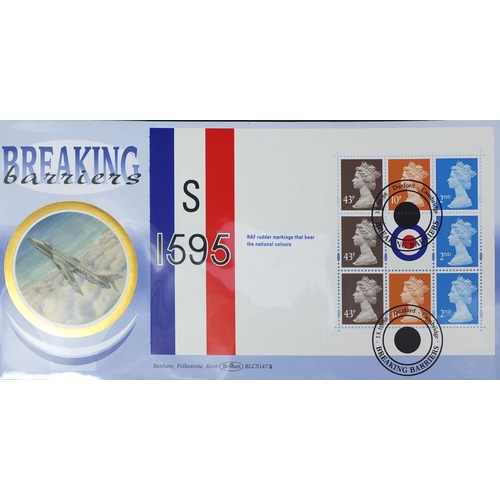 2750 - Four albums of predominately Benhams first day covers