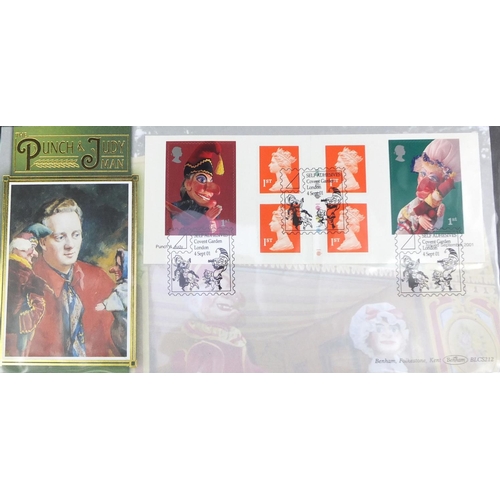 2751 - Four albums of predominately Benhams first day covers