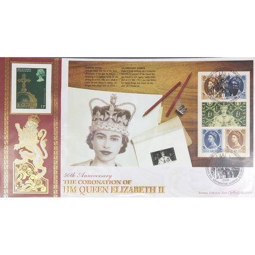 2752 - Three albums of predominately Benhams first day covers