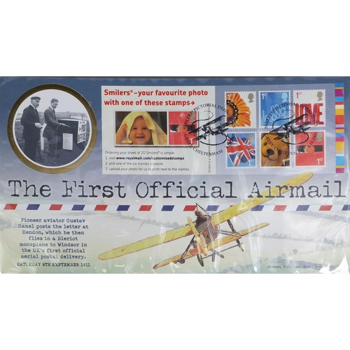 2753 - Three albums of predominately Benhams first day covers