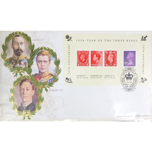 2753 - Three albums of predominately Benhams first day covers