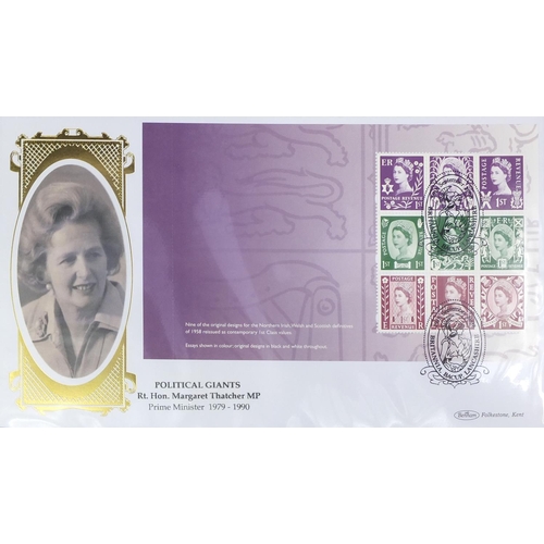 2753 - Three albums of predominately Benhams first day covers