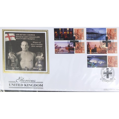 2753 - Three albums of predominately Benhams first day covers