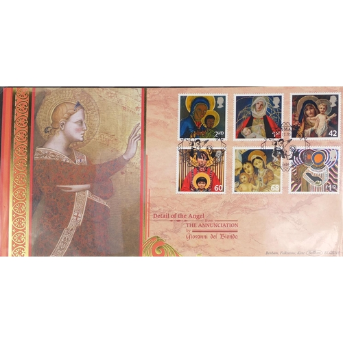 2753 - Three albums of predominately Benhams first day covers