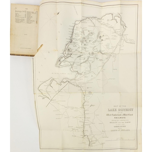 237 - The Whitehaven and Furness Railway by John Linton, 19th century leather bound hardback hand book, pu... 