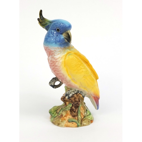 2084 - Beswick model of a Cockatoo, factory marks and numbered 1180 to the base, 22cm high