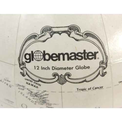 123 - Globemaster 12 inch table globe