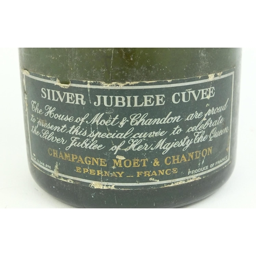 411 - Bottle of 1977 Queens Jubilee Moet and Chandon Champagne