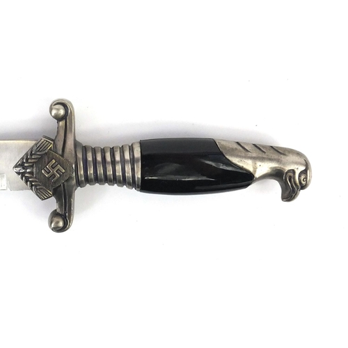 646 - German Military interest Hitler movement ceremonial style dagger with scabbard, 40cm in length