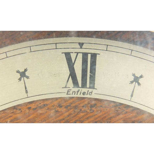 269 - Art Deco Enfield mantle clock with Westminster chime, 22.5cm high