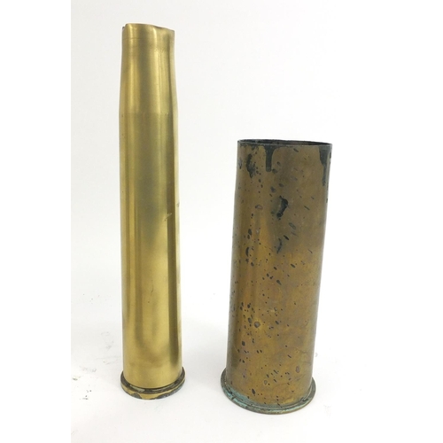 652 - Collection of Military interest brass shell cases