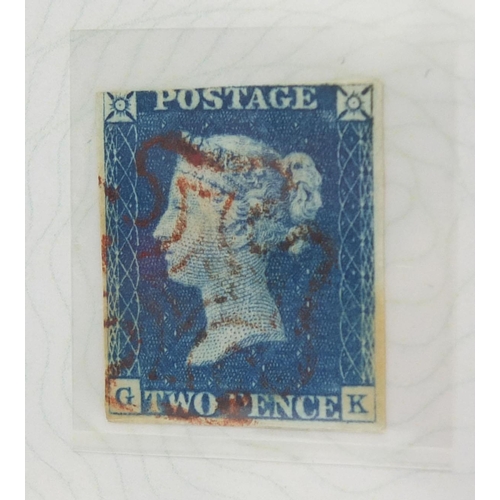 2435 - Two Westminster collection stamps comprising The King Edward Vii penny trial stamp from the Philatel... 