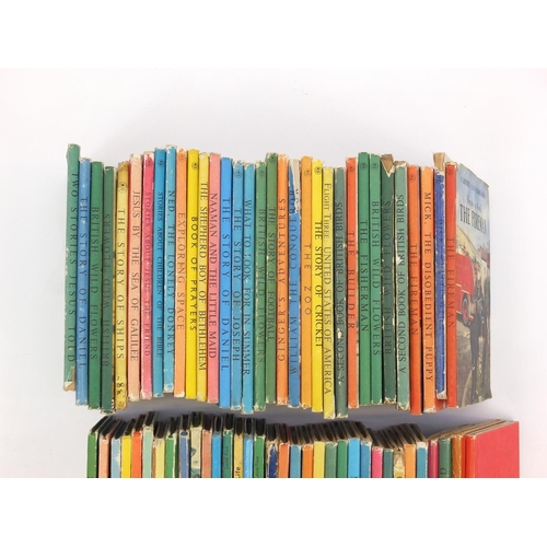 238 - Approximately 60 Ladybird books with dust jackets