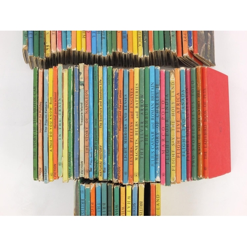 238 - Approximately 60 Ladybird books with dust jackets