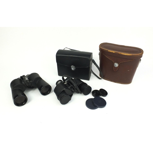 183 - Two cased pairs of binoculars, comprising Swift and Chinon