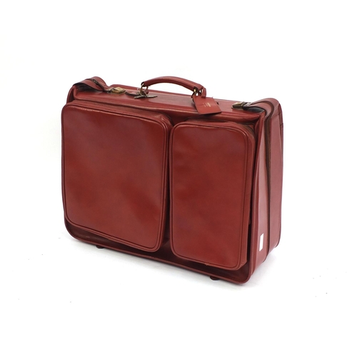 234 - Barrow/Hepbum leather suitcase, 55cm long