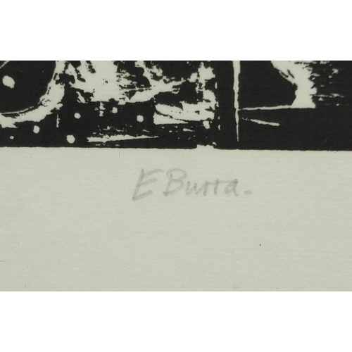 1114 - Edward Burra - Pencil signed limited edition artist proof print, two lovers, numbered 6/9, Framery L... 