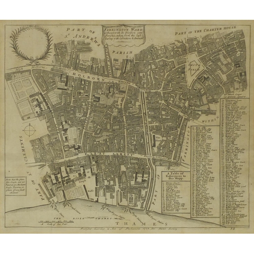 220 - 18th century Farrington Ward map of St Andrews taken from the last survey with corrections and amend... 