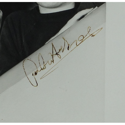 185 - Peter Asher and Gordon Waller ink signed black and white photograph, dated October 29th 1965, mounte... 