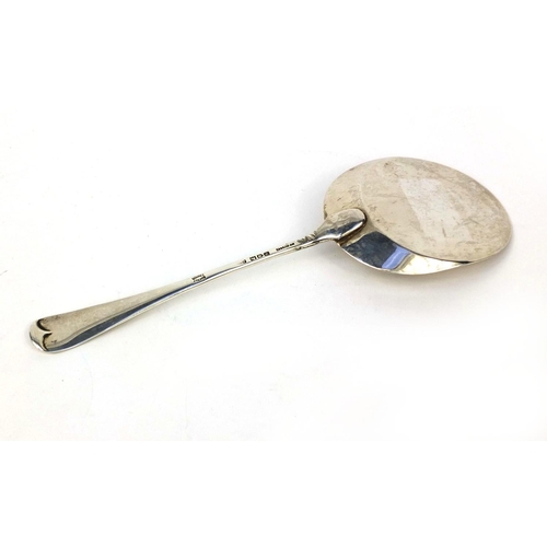 881 - Asprey silver cake slice, London 1913, 23cm long, approximate weight 93.5g