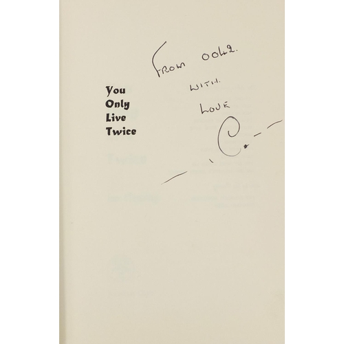 233 - You Only Live Twice by Ian Fleming, hardback book, with dust jacket, published 1964 by Jonathon Cape